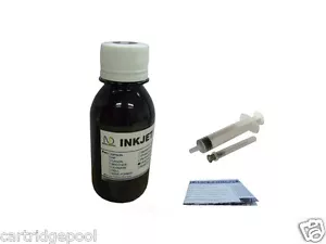 Zestaw atramentów uzupełniających czarny do HP 21 26 27 60 61 62 63 901 100ML - Zdjęcie 1 z 1