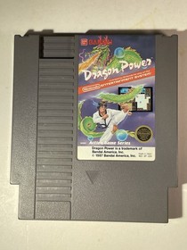DRAGON POWER (Dragon Ball) 1987 Nintendo NES Authentic Cartridge Only Tested
