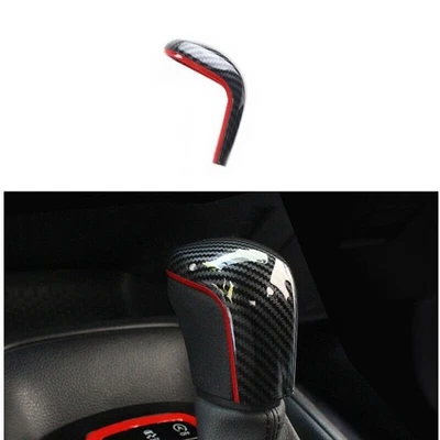 ABS Carbon Fiber Car Gear Shift Knob Cover Trim For Toyota Corolla 2019-2024 - Image 1 of 4
