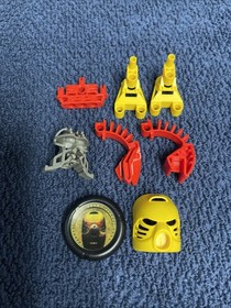 LEGO Bionicle Matoran 1391 Jala 100% Complete Good Shape