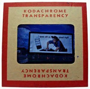 Kodachrome Red Border Slide | *1949* NORTHERN PAPER HANDTÜCHER Werbetafel Schild Werbung - Bild 1 von 3