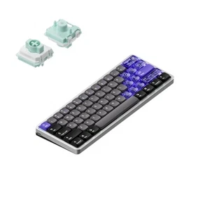 Nuphy Air60 HE Magnetische Schalter Gaming-Tastatur, QWERTY US, Jade Pro - Photo 1/10