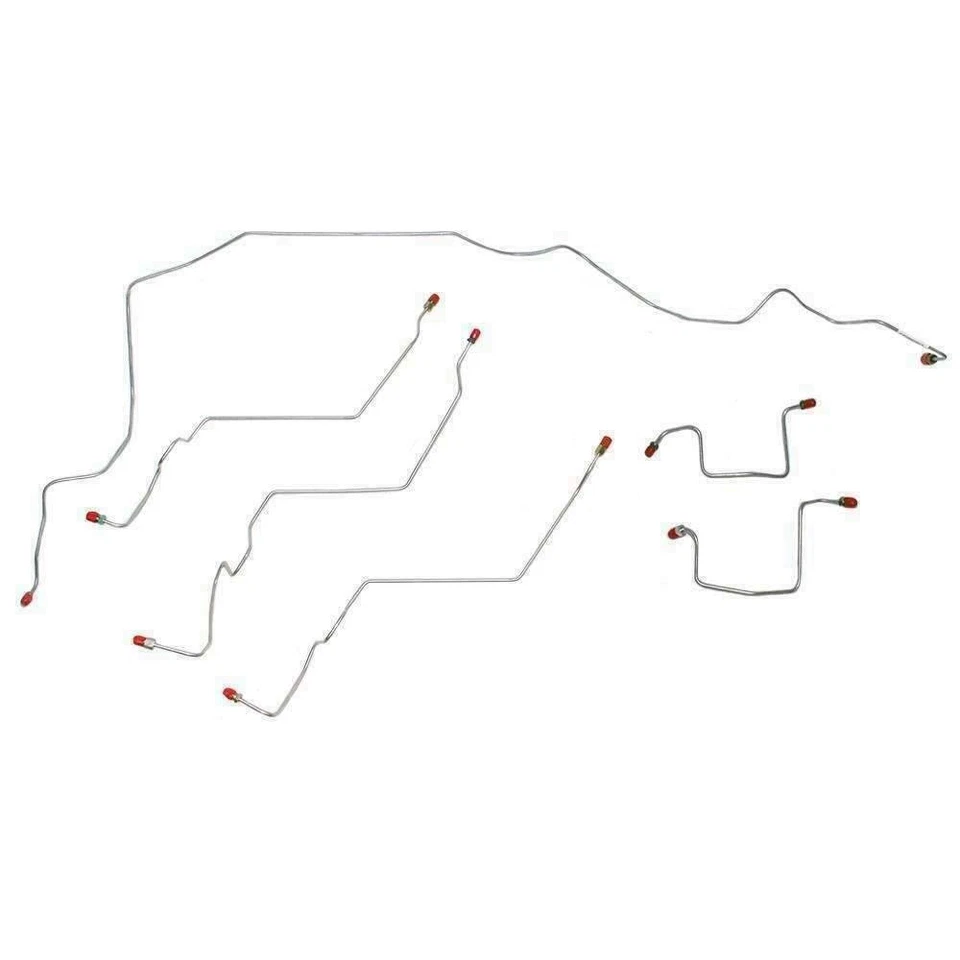 Kit de línea de freno delantero para Dodge Ram 2500 2006-09 4x4 AWABS ROSCAS GRUESAS WKT0602 Foto 1 de 2