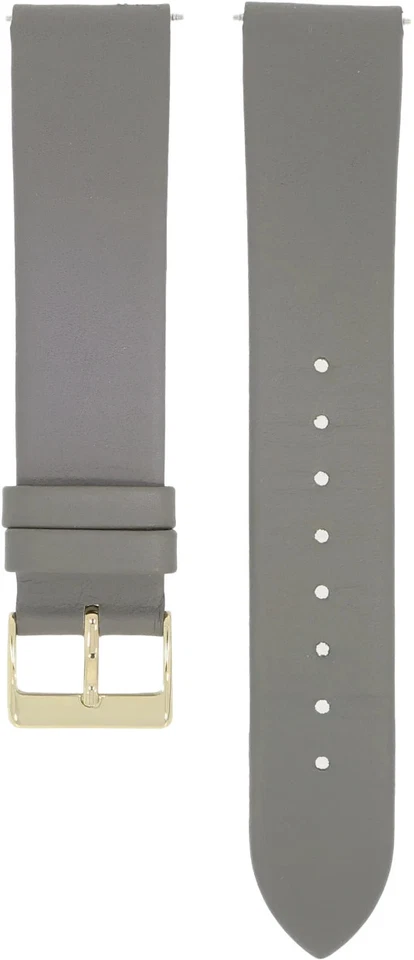 Nueva correa de reloj de cuero Junghans gris Max Bill 1838 20MM Foto 1 de 1