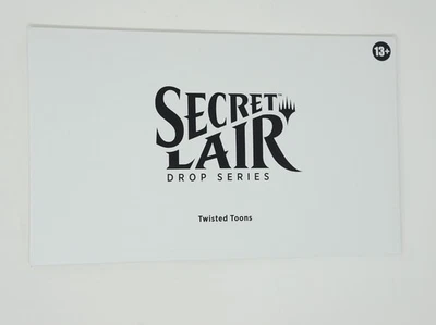 New Sealed Magic The Gathering - Secret Lair  Twisted Toons: Non-Foil Edition - Image 1 of 2