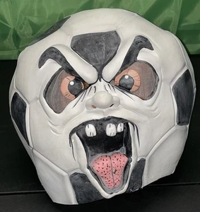 Rubies Scary Soccer Ball Halloween Mask - Picture 1 of 8