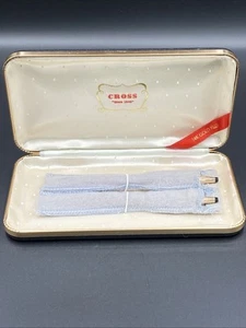 Juego de Lápices Clásicos Cruz Llena de Oro 14K Vintage Caja Original - Imagen 1 de 9