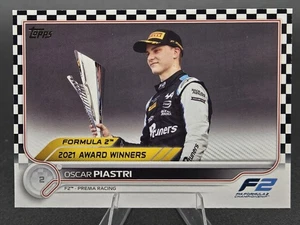 Oscar Piastri 2022 Topps Formula 1 #199 Award Winners Checkered Flag - Picture 1 of 2