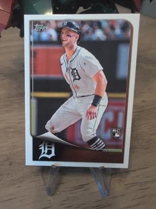 2025 Topps Flagship Collection #37 Jace Jung RC Tigers - SP - Picture 1 of 5