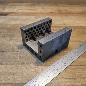 Setup Block MACHINIST Block & Toolholder Set • HSS 2x3x4" Bored & Threaded ☆US - Picture 1 of 4