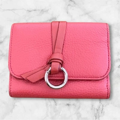 Cartera de mujer Chloe vintage triple pliegue cuero naranja edición limitada muy buen estado popular Foto 1 de 4