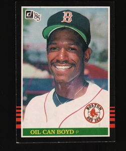 1985 Donruss Baseball  #151 - Oil Can Boyd - Boston Red Sox     85-168 - Picture 1 of 2