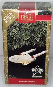 Hallmark QLX719-9 Keepsake 25th Anniversary Ornament Raumschiff Enterprise 1991 - Bild 1 von 7