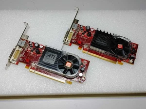 lot of2 Dell FM351 ATI Radeon HD2400XT 256MB PCI Video Graphics Card 102B2760701 - Picture 1 of 9