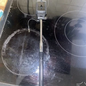 Handheld Black Selfie Stick for iPhone Samsung IOS Android Any Smartphone Mobile - Picture 1 of 5