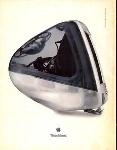 Vintage Print Ad 2000 for Apple Computers and VW Passat - Picture 1 of 2