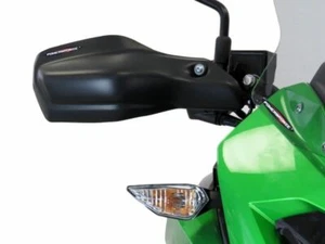 Kawasaki Versys-X 300  17-2020 Matt Black Handguard/Wind Deflectors Powerbronze - Picture 1 of 3