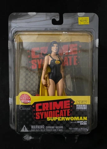 Superwoman Crime Syndicate- DC Direct Action Figure Cover