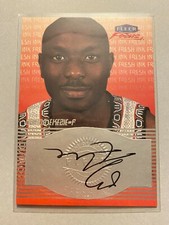 A13,471 - 1999-00 Fleer Focus Fresh Ink #3 Obinna Ekezie Auto