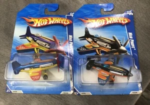 2-2009 Hot Wheels MAD PROPZ New Sealed R7578 153/240 Yellow/Orange - Picture 1 of 5