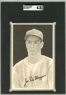 1939 Goudey Premiums Joe Dimaggio #R303-B Black & White SGC 4.5 P1371 - Image 1 of 2