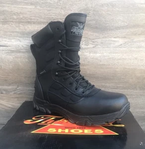 Thorogood 834-6219 The Deuce 8" Waterproof Side Zip Uniform Non-Metallic Boot - Picture 1 of 11