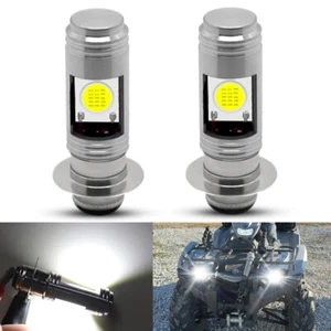 2 Pack 6500K White LED Headlight Bulbs For Honda C 90 Cub (85cc) 1987-2002 - Picture 1 of 9