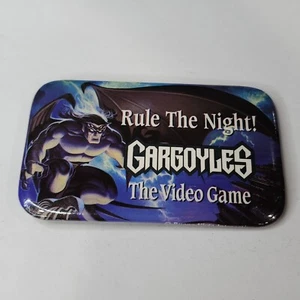 Gargoyles The Video Game Rule the Night Promotional Pin Pinback Disney - Picture 1 of 2