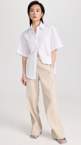 Pantaloni Sartoriali Relaxed Acne Studios Marrone Taglia 32 Nuovi con etichette