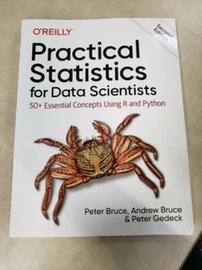 Practical Statistics for Data Scientists | 50+ Essential Concepts Using R and Py - Imagen 1 de 1