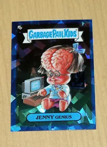2020 Topps Garbage Pail Kids GPK SAPPHIRE OS1 OS2 base JENNY Genius 27b - Picture 1 of 1