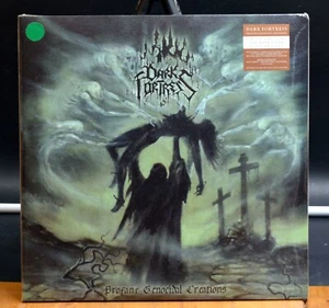 vinyl 2LP - DARK FORTRESS Profane Genocidal Creations - green vinyl - NEW sealed - Picture 1 of 2