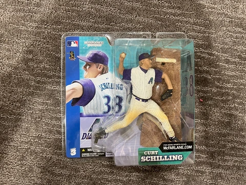 McFarlane MLB Action Figure Series 3 Arizona Diamondbacks Curt Schilling Cover