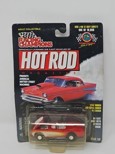 Revista Racing Champions Hot Rod 1957 Chevy Corvette edición #108 1998 nuevo en paquete - Imagen 1 de 4