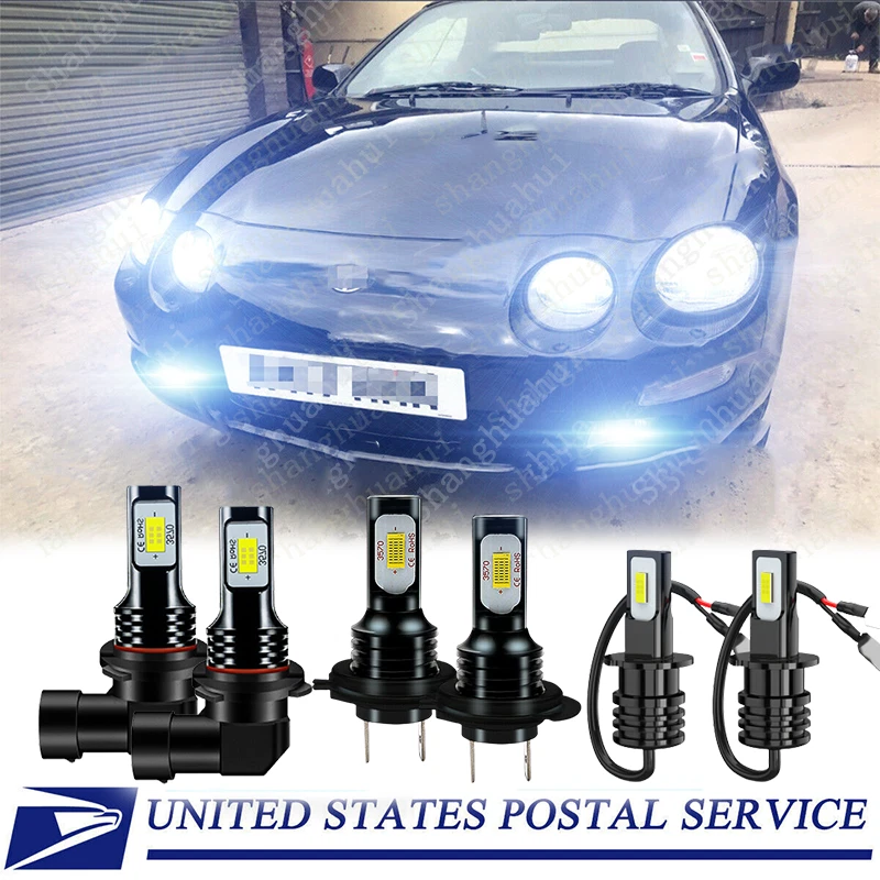 Para Toyota Celica 2000-2005 - Bombillas LED haz alto bajo + Kit de luces antiniebla Foto 1 de 4