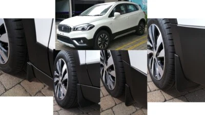 CONJUNTO DE CARRO COM ABA DE LAMA DIANTEIRA E TRASEIRA SUZUKI S-CROSS 2015 - 2020 - SCR002 - Imagem 1 de 4