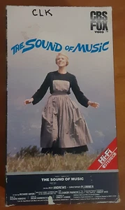 The Sound of Music VHS 1986 (2 tape set) CBS Fox video H-Fi Stereo Julie Andrews - Picture 1 of 11