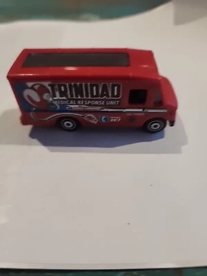 Vintage 2014 Matchbox Express Delivery Trinidad Medical Response Unit 109 - Image 1 of 4