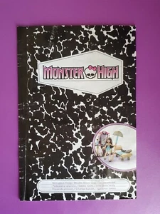 MONSTER HIGH MEGA BLOKS INSTRUCTIONS ONLY CLEO DE NILE GORE-GEOUS VANITY MUMMY - Picture 1 of 2