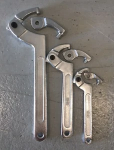 6 PC Hook Adjustable Spanner Wrench Set 3/4" -4 3/4" - Bild 1 von 1