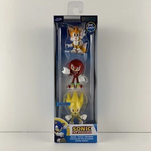 Sonic Metalfig 3 Pack Super Sonic Tails & Knuckles 2.5” Figures Die Cast Metal - Bild 1 von 13