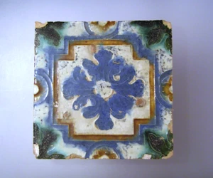 Antique Tile Toledo Spain 16th century - Picture 1 of 7