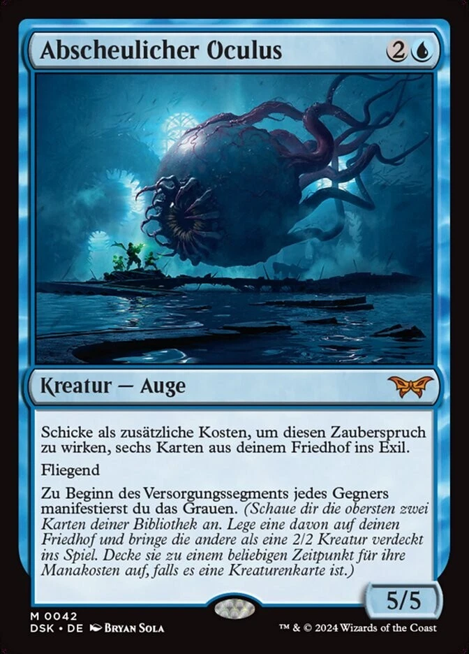 Abscheulicher Oculus / Abhorrent  - DUSKMOURN -  deutsch  (n-mint +)  **Mythic** - Bild 1 von 1