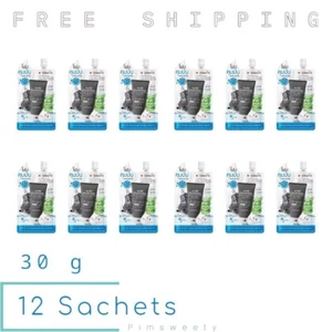 12 Sachets X 30 g Smooto Aloe Charcoal Acne & Pore Minimizer Facial Foam Deeply - Picture 1 of 10
