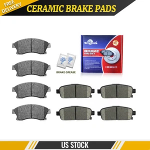 Front & Rear Ceramic Brake Pads for 2011-2015 Chevrolet Cruze 2013-2017 Sonic - Picture 1 of 6