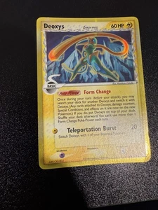 Pokemon TCG Deoxys Delta Species Holo Rare 6/110 Holon Phantoms LP Small Crease - Bild 1 von 4