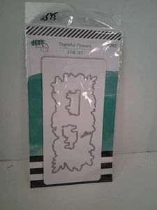 Ldrs Creative Thankful Flowers Three Die Set, New In Package 8262 - Picture 1 of 4