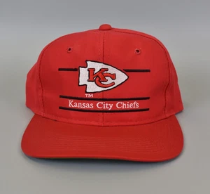 Cappello berretto snapback Kansas City Chiefs vintage Annco Split Bar - Foto 1 di 5