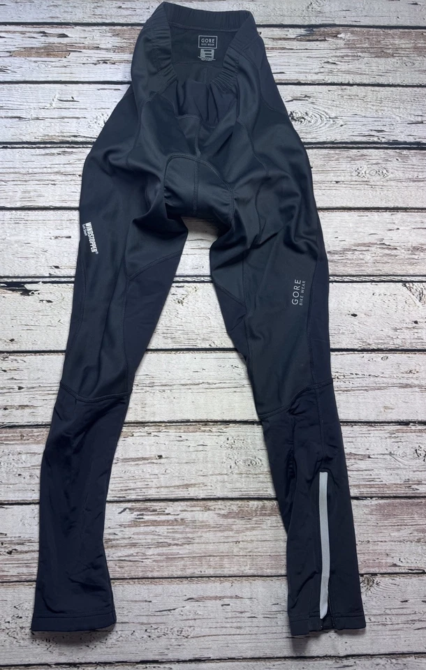 Pantalones de ciclismo Gore Bike Wear Windstopper Soft Shell negros medianos Foto 1 de 4