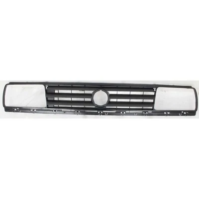New For 1988-1992 Grille Black Plastic Front Fits Volkswagen Golf Jetta Assembly Foto 1 de 4